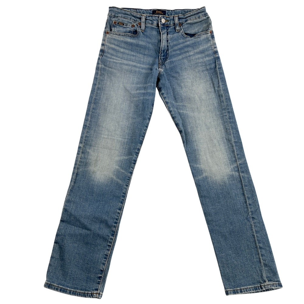 Polo Ralph Lauren Hampton Straight Jeans 16 Blue Kids Classic Preppy Denim